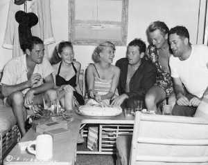 Rita Hayworth Birthday Celebration on Yacht