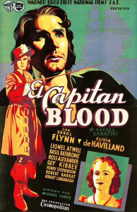 Captain Blood Spanish Poster
