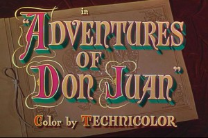 Adventures of Don Juan Title