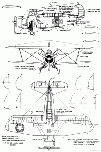 curtiss-sbc-4-hell-diver schematic