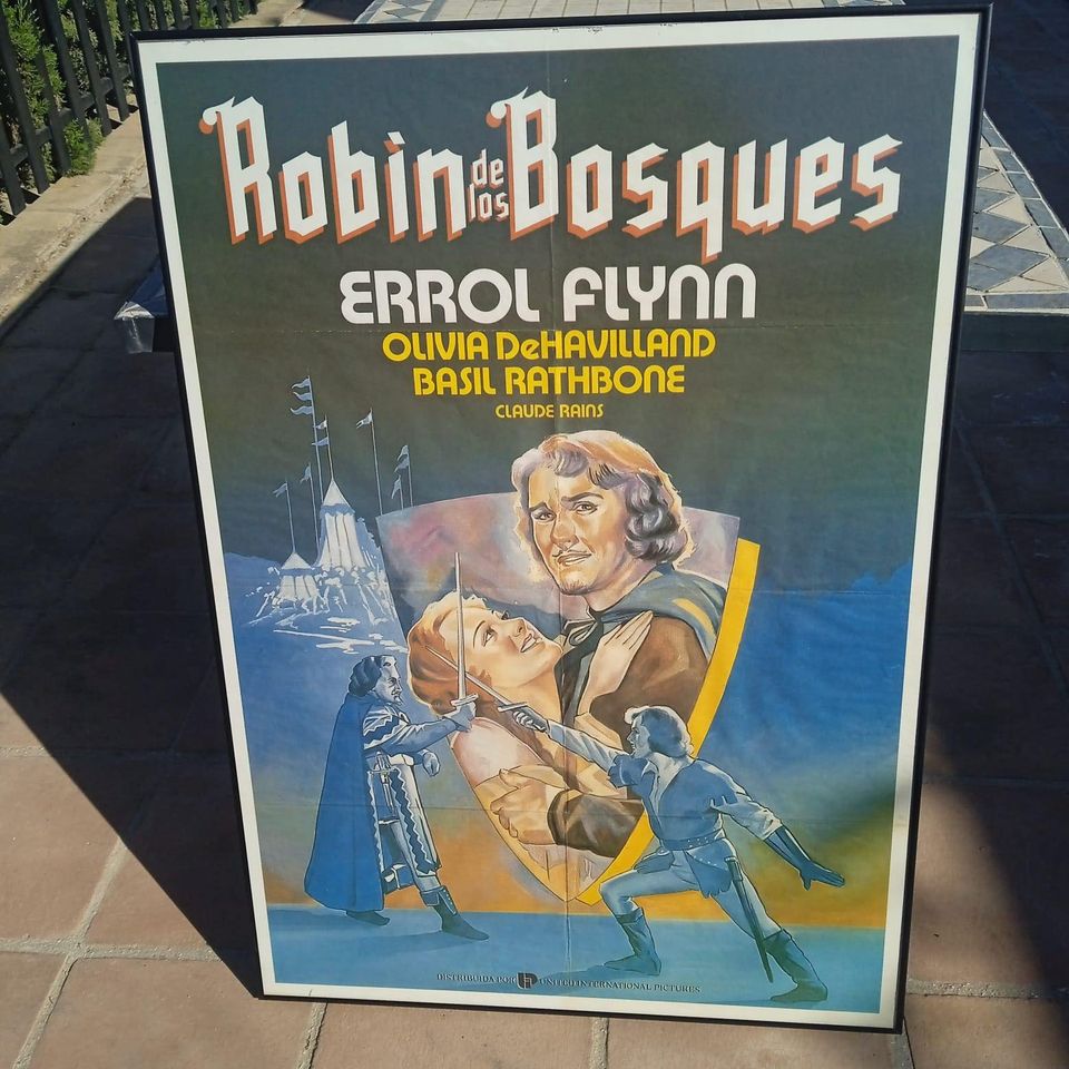 Collectible Poster of Spanish Version of Robin Hood The Errol Flynn Blog